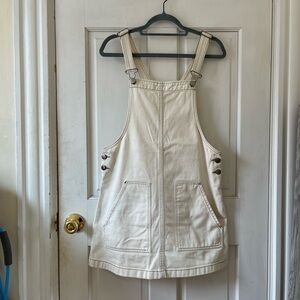 Cream Jean Dress